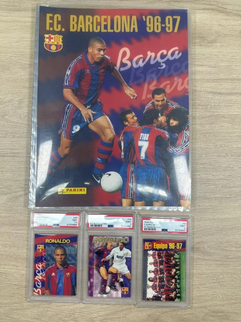 Álbum de cromos FC Barcelona 96-97 de Panini